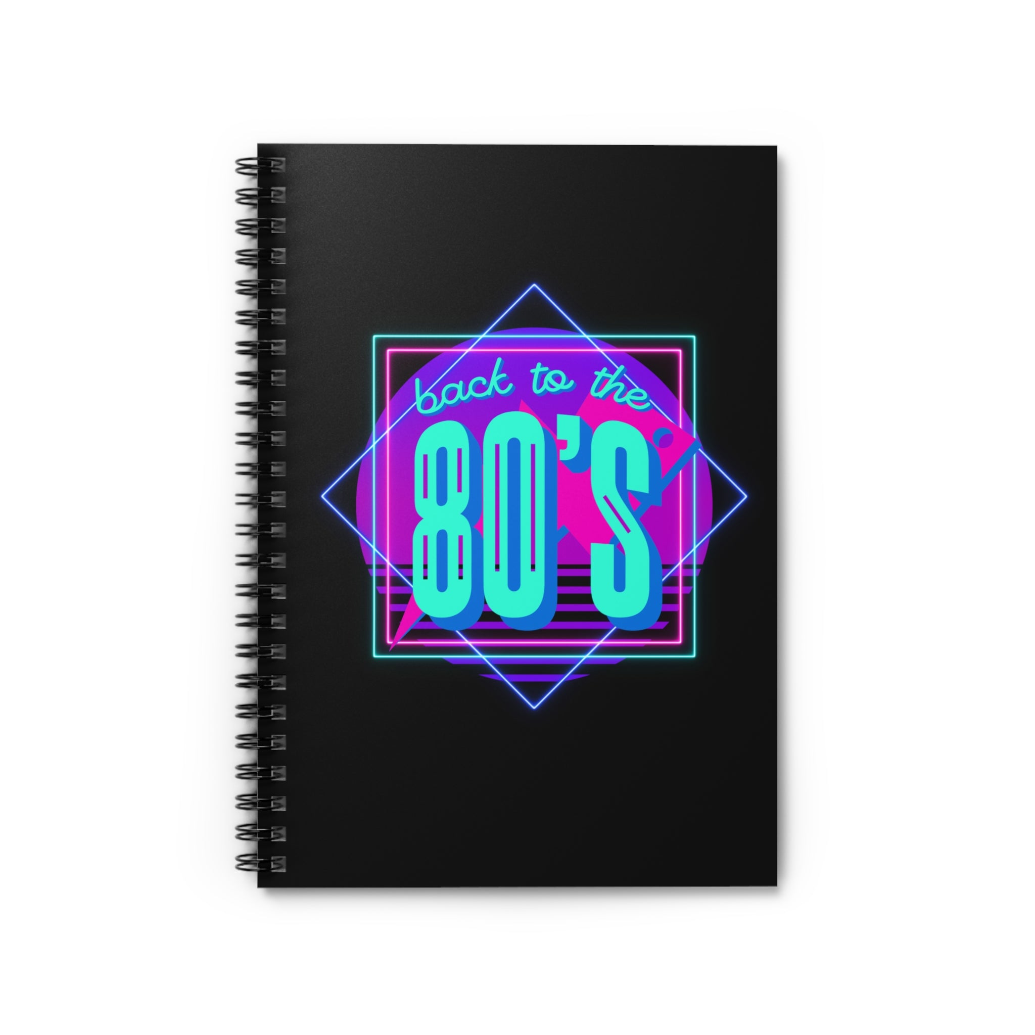 Back to the 80s Spiral Notebook