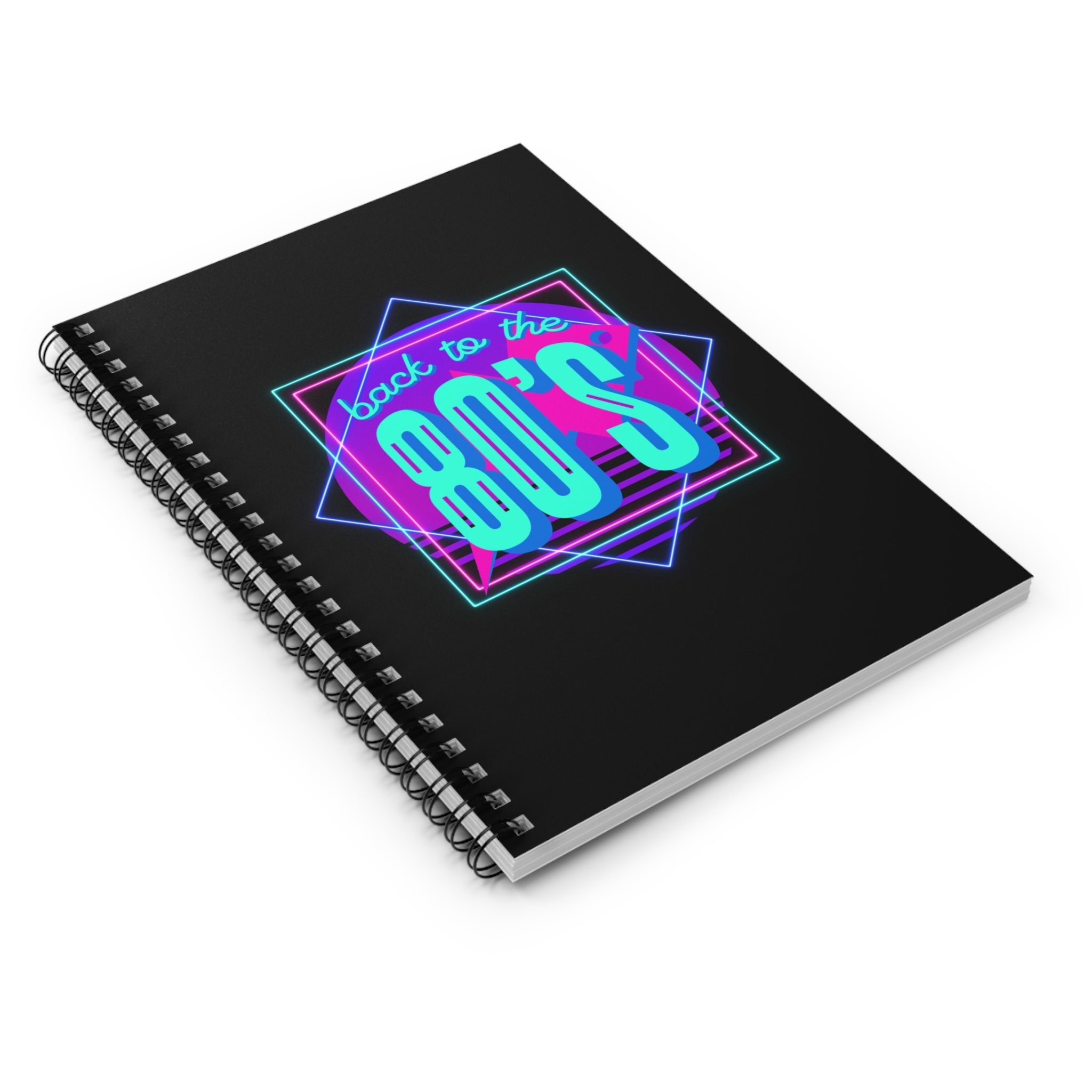 Back to the 80s Spiral Notebook